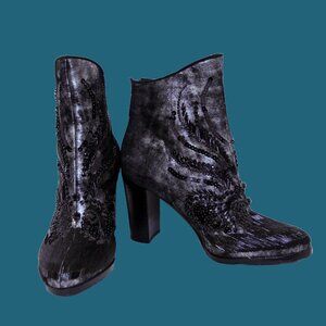 Witchycore witchy dark fairy fairycore fae romantic gothic fantasy boots